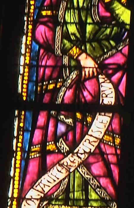 Green ray Strasbourg cathedral