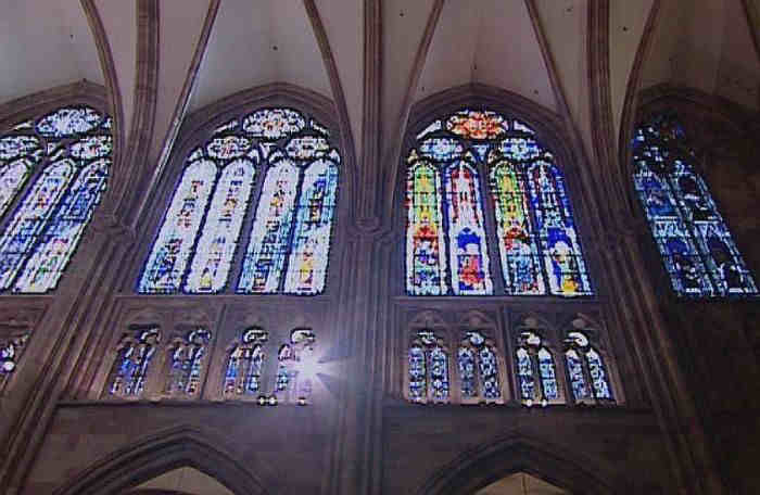 Vitraux cath&eacute;drale de Strasbourg