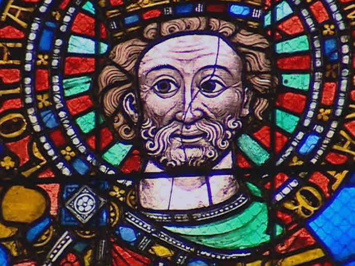 Stained glass Strasbourg cathedral