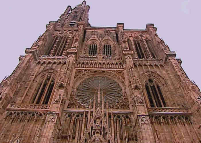 Fa&ccedil;ade cath&eacute;drale de Strasbourg