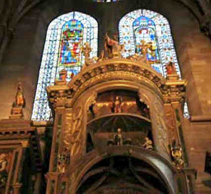 Astronomical clock Strasbourg cathedral