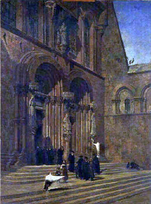 POrtail de l'horloge, cath&eacute;drale de Strasbourg par Jacques Guiaud