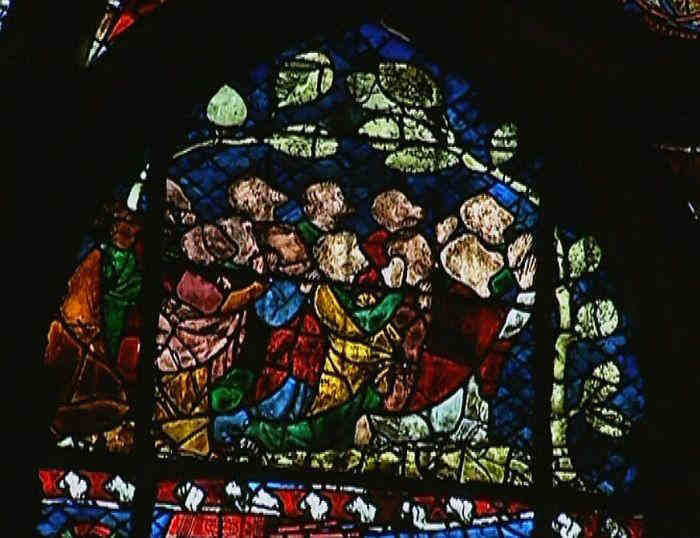 Vitrail cath&eacute;drale de Strasbourg