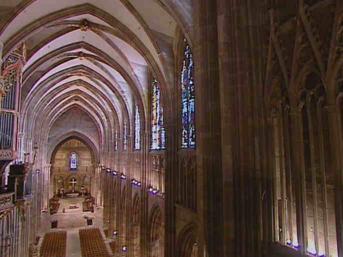 Nef cath&eacute;drale de Strasbourg