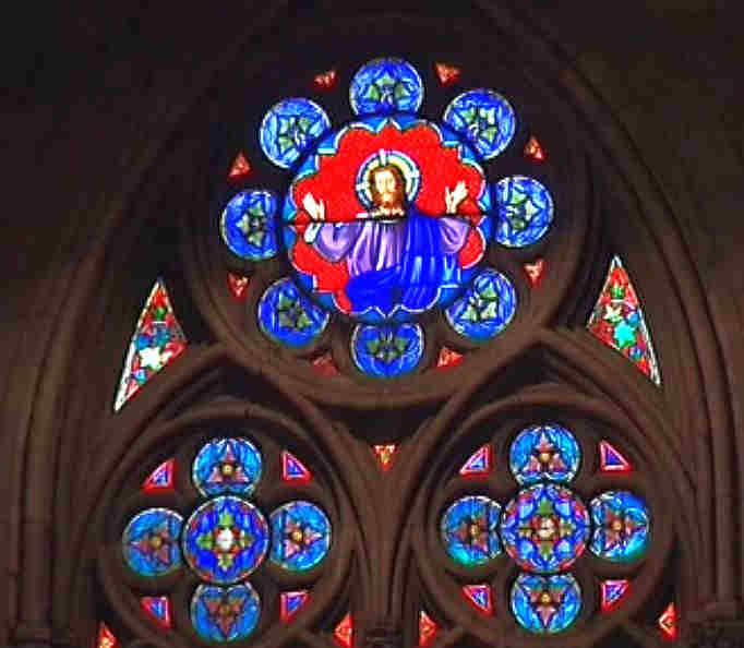 Vitrail temple de Mulhouse