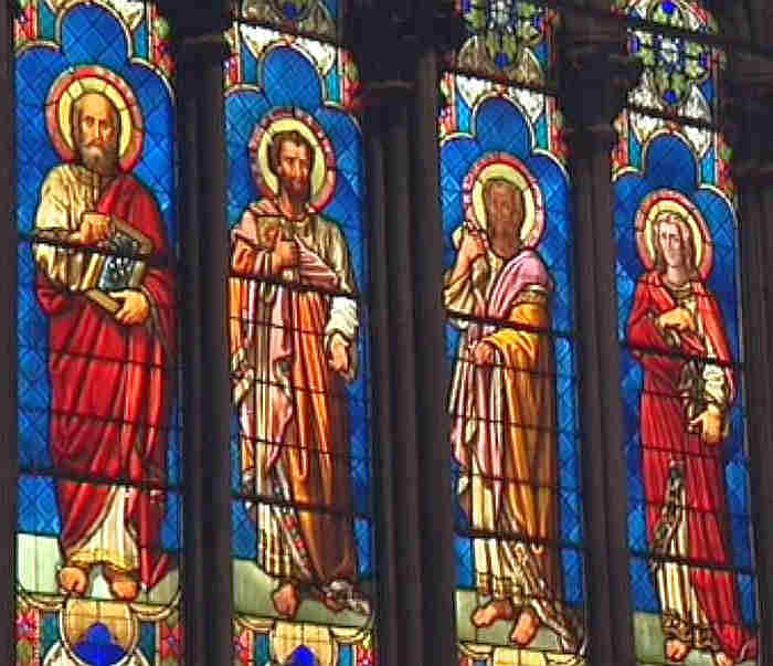 Glasmalerei Tempel Saint Etienne Mulhouse