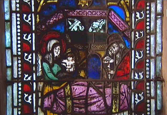 Glasmalerei Tempel Saint Etienne Mulhouse