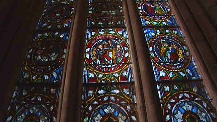 Vitrail temple de Mulhouse