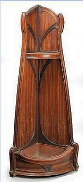 Meuble d'angle d'Eug&egrave;ne Vallin