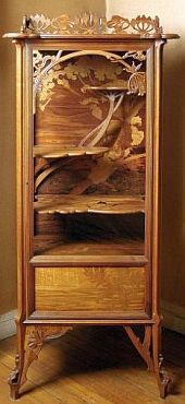 Vitrine d'Emile Gall&eacute;