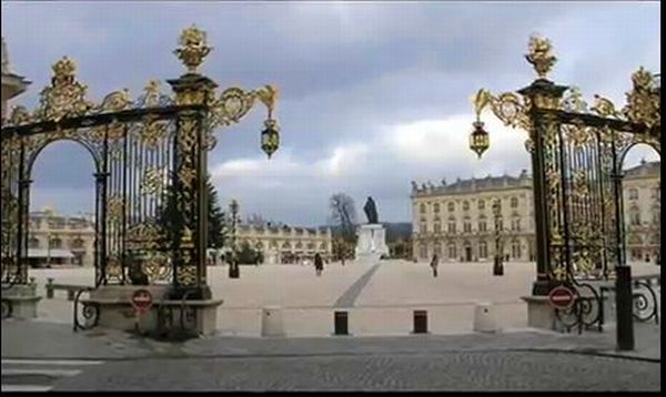 Grilles de la  place Stanislas &agrave; Nancy