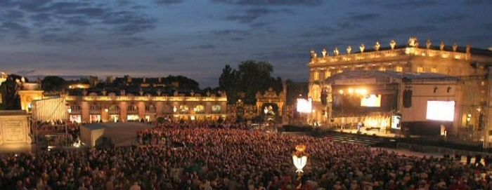 Festival international de chant choral  place Stanislas &agrave; Nancy