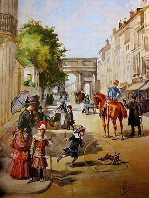 Journ&eacute;e d'&eacute;t&eacute; &agrave; Nancy par L&eacute;on Voirin