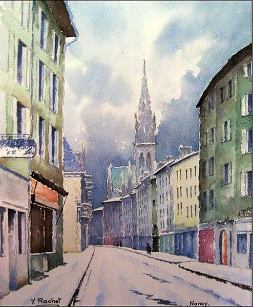Grande rue &agrave; nancy par Yannick Rachet