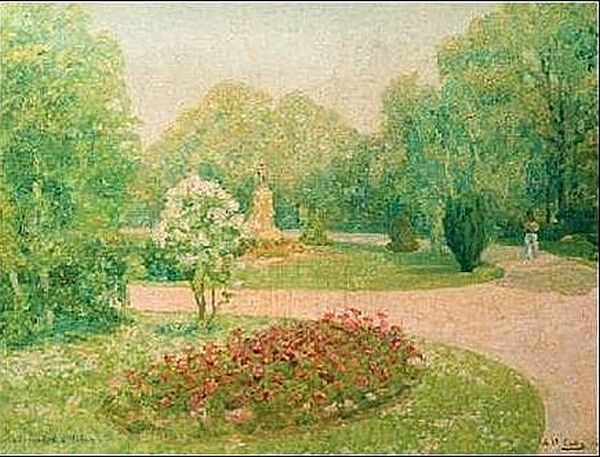  la P&eacute;pini&egrave;re  &agrave; Nancy par Michel Auguste Colle