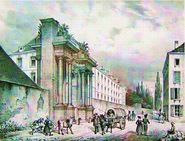 Porte Saint Catherine &agrave; Nancy par Jen Joseph Thorelle