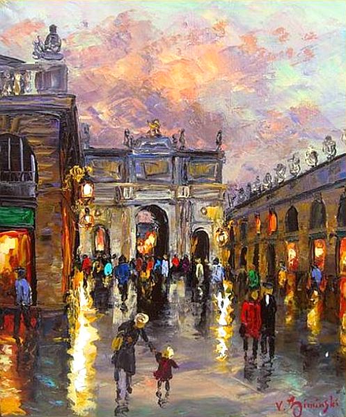 Porte H&eacute;r&eacute; Nancy par V&eacute;ronique Ziminski