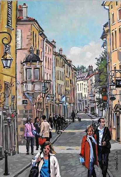  rue de Nancy  dans la vieille ville par Christian Arnould